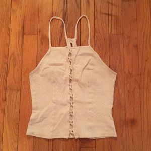 Aztec Design Crop Top